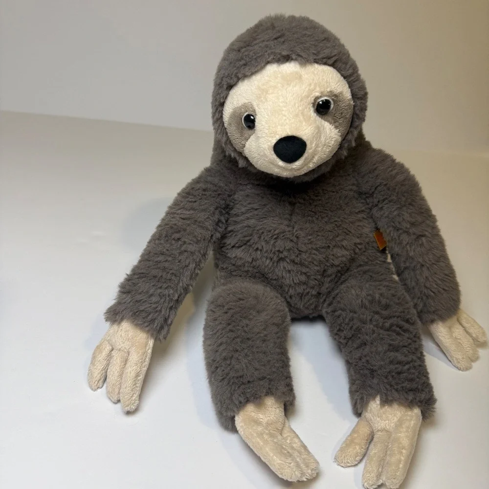 Steiff Sanny Sloth Teddy Bear Soft Cuddly Friends #056383